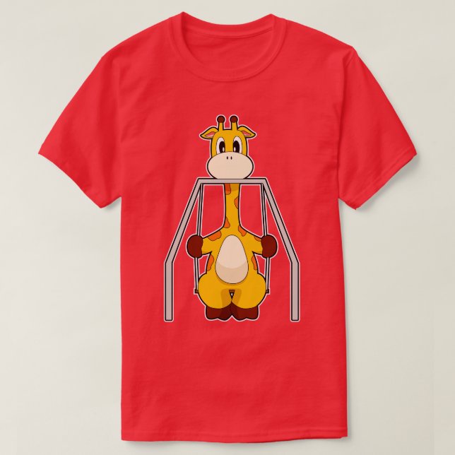 Camiseta Giraffe Swing (Diseño del anverso)