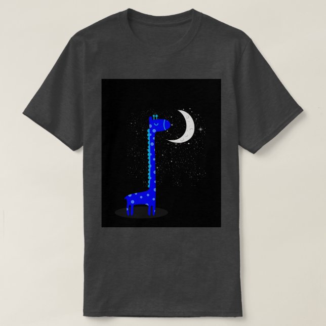 Camiseta Giraffe talking to the Moon Fantasy Sweet dreams K (Diseño del anverso)