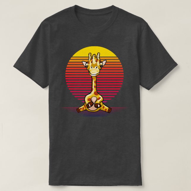 Camiseta Giraffe Vapor (Diseño del anverso)