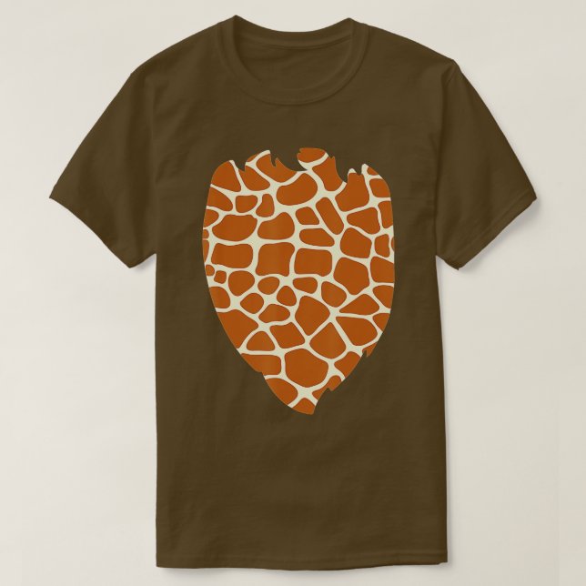Camiseta Giraffe Vestido Belly Giraffe Trampa De Patrón O T (Diseño del anverso)
