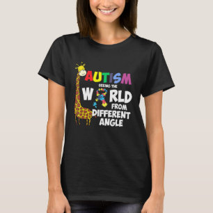 Camiseta Giraffe Viendo El Mundo Desde Un Ángulo Diferente