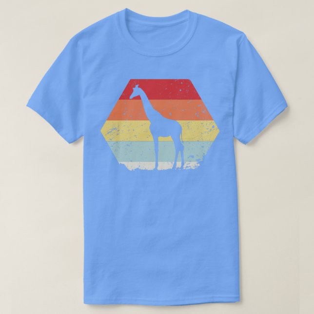 Camiseta Giraffe Vintage 1 (Diseño del anverso)