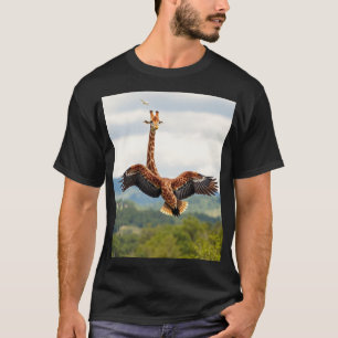Camiseta Giraffe voladora