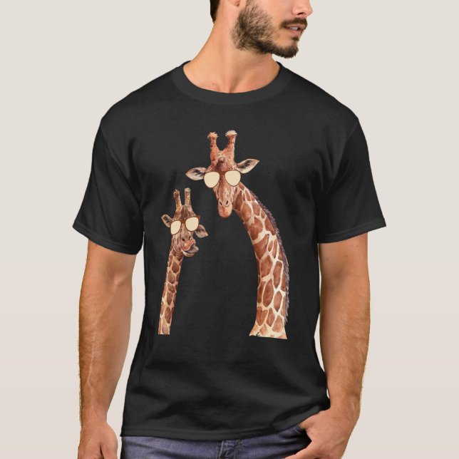 Camiseta Giraffes Zoo Giraffe animal en jirafas (Anverso)