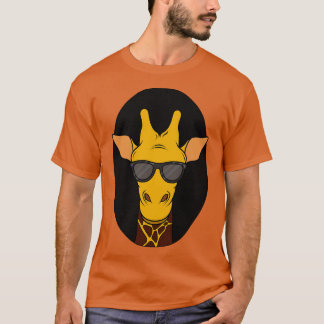Camiseta Girafffe con gafas de sol