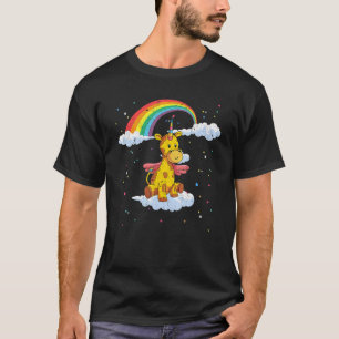 Camiseta Giraffiorn Fantasy Africa Animal Girafing