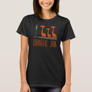 Camiseta Girafting Jam Cute Giraffes Tráfico Safari Pun