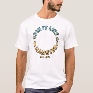 Camiseta Gíralo Como Un Hámster Diseño Divertido