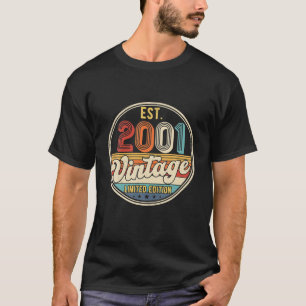 Camiseta Girando 21 Decoraciones de cumpleaños 21 BDay 2001