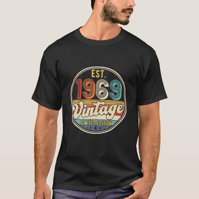 Camiseta Girando 53 Decoraciones de cumpleaños 53 BDay 1969 (Anverso)