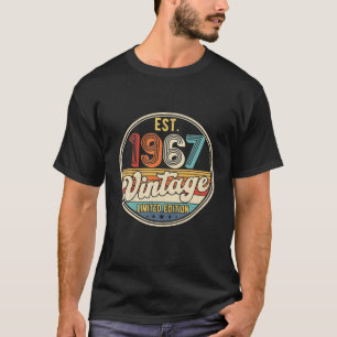 Camiseta Girando 55 Decoraciones de cumpleaños 55 BDay 1967