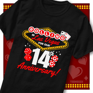 Camiseta Girando en el viaje de aniversario de parejas núme