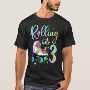 Camiseta Girando en la torre de patinaje de 3 años