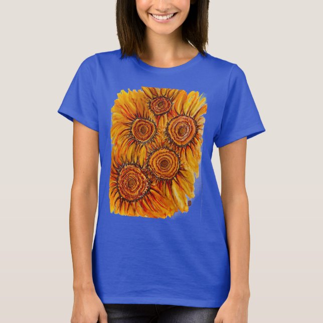 Camiseta girasol (Anverso)