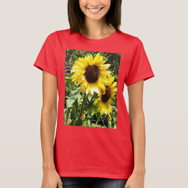 Camiseta girasol (Anverso)