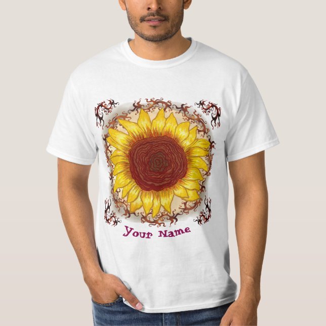 Camiseta girasol (Anverso)