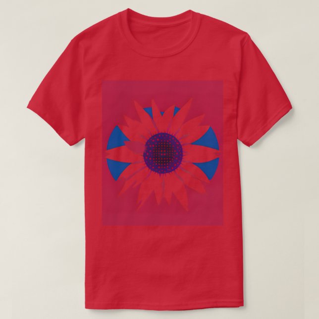 Camiseta girasol 1 (Diseño del anverso)
