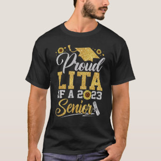 Camiseta Girasol 2023 Orgullosa Lita De Un Graduado Univers