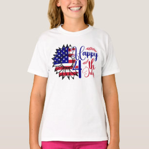 Camiseta Girasol 4 de julio
