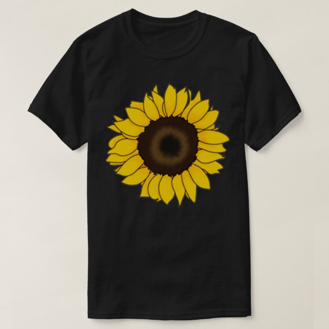Camiseta Girasol 5 (Diseño del anverso)