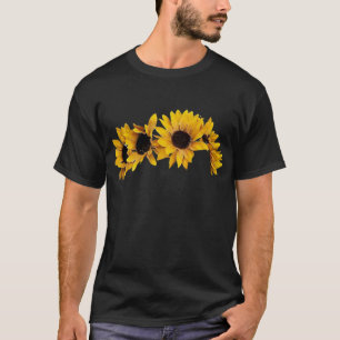 Camiseta girasol amarillo