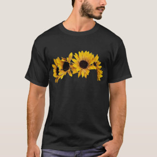 Camiseta girasol amarillo