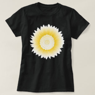 Camiseta girasol amarillo