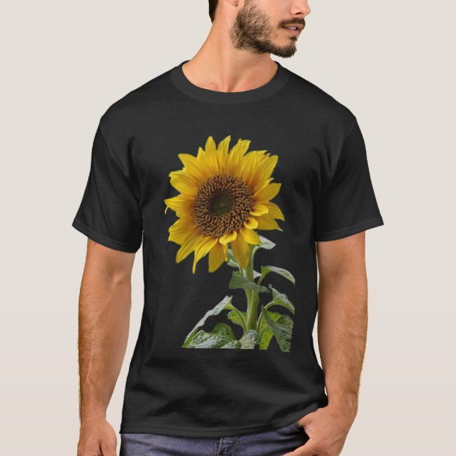 Camiseta girasol amarillo (Anverso)