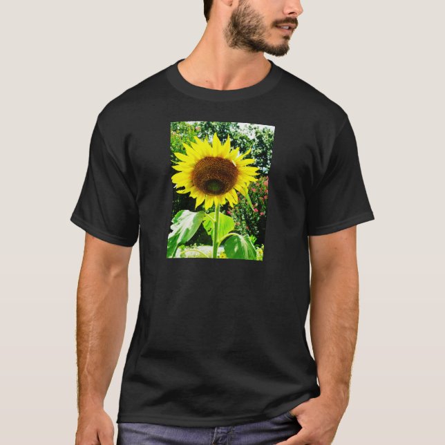 Camiseta Girasol amarillo grande (Anverso)