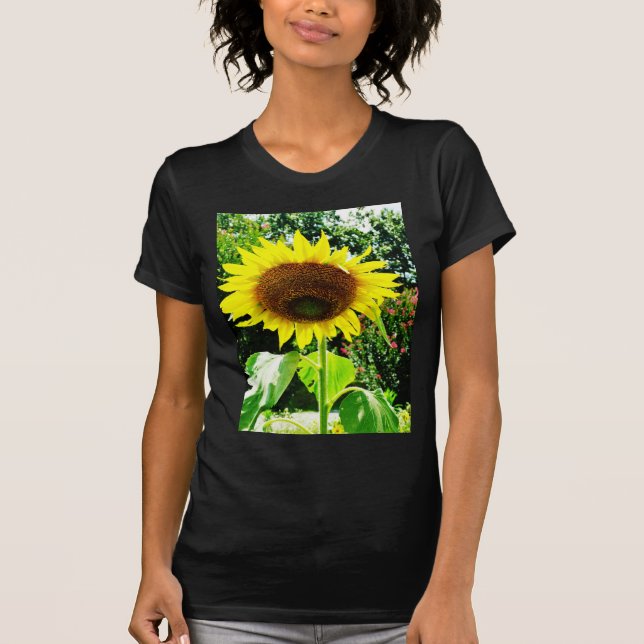 Camiseta Girasol amarillo grande (Anverso)