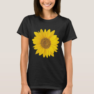 Camiseta Girasol amarillo pálido