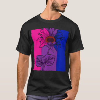 Camiseta Girasol Bisexual Lgbt-Q Animal Lindo Sutil Bi