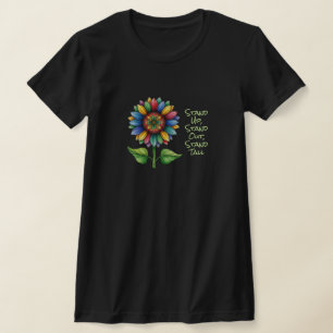 Camiseta Girasol colorido - Levántate, Apártate...