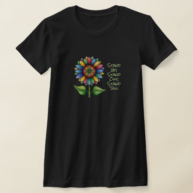 Camiseta Girasol colorido - Levántate, Apártate... (Distribución)