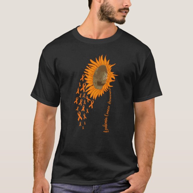 Camiseta Girasol de Conciencia de LEUCEMIA  7 (Anverso)
