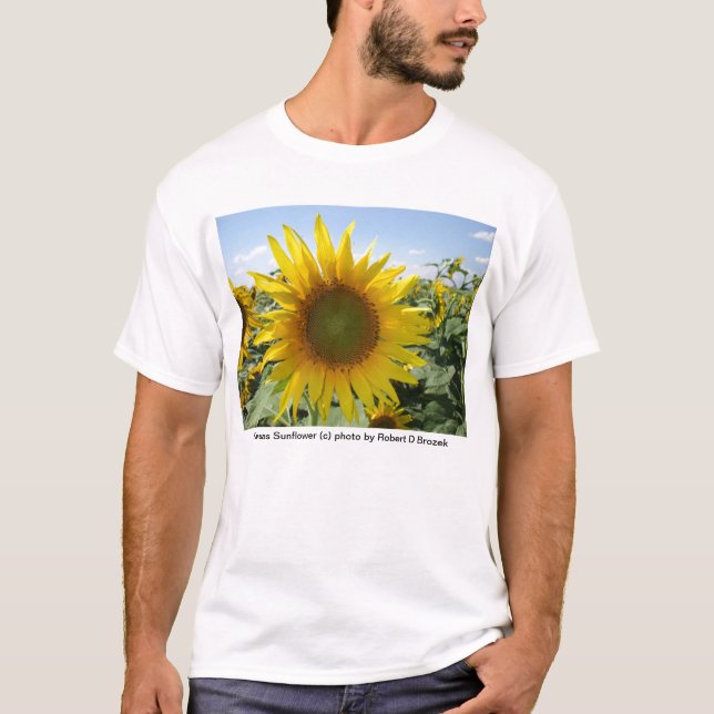 Camiseta Girasol de Kansas (Anverso)