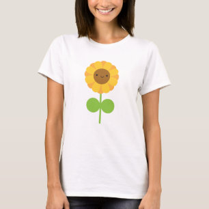 Camiseta Girasol de Kawaii