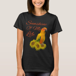 Camiseta Girasol de la sol del loro de Sun Conure
