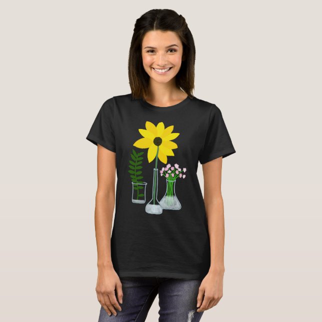 Camiseta Girasol de Química (Anverso completo)