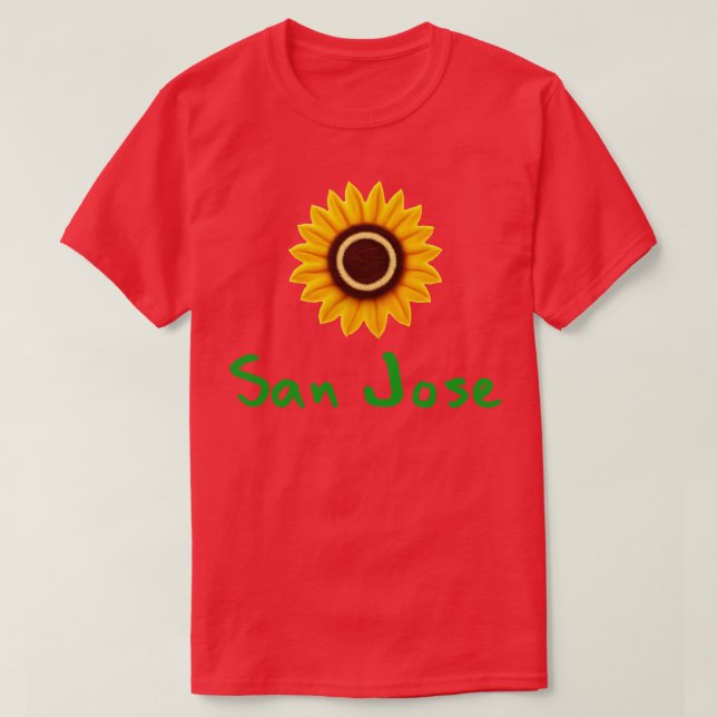 Camiseta Girasol de San José (Diseño del anverso)