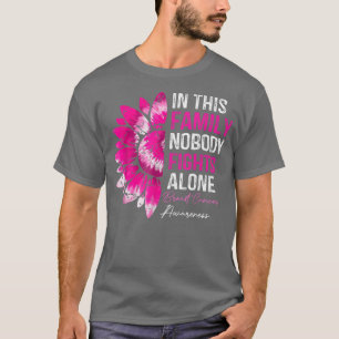 Camiseta Girasol En Octubre Usamos Cáncer De Mama Rosa
