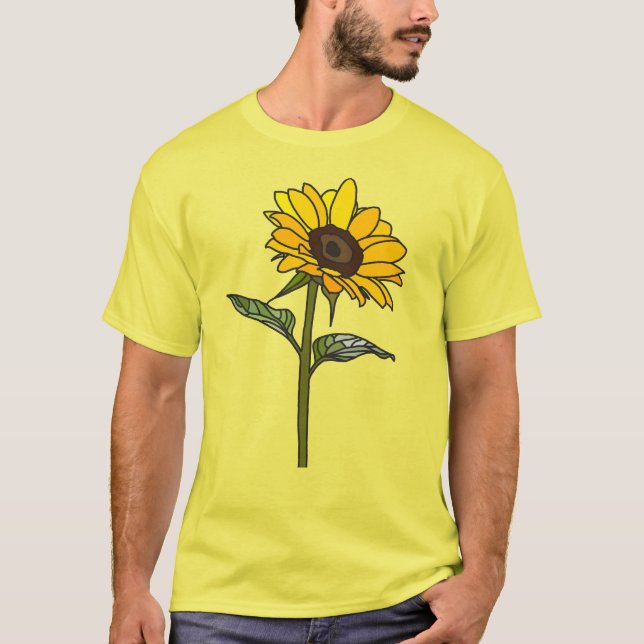 Camiseta Girasol estético (Anverso)