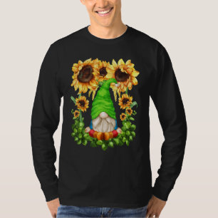 Camiseta Girasol floral en verano con noma de yoga