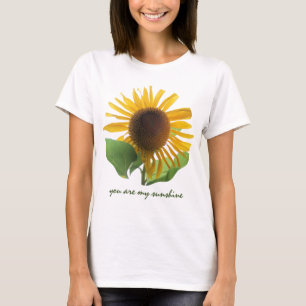 Camiseta Girasol gigante; ¡Eres mi Sunshine!