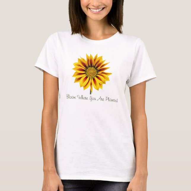 Camiseta Girasol grande (Anverso)