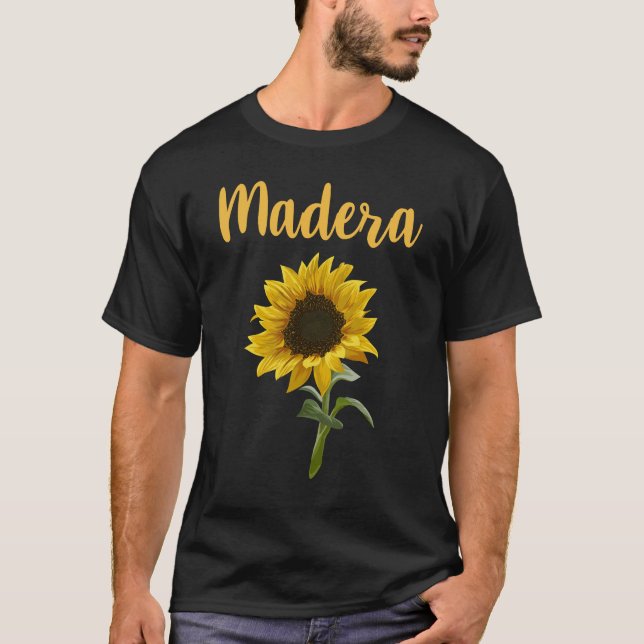 Camiseta Girasol - Madera (Anverso)