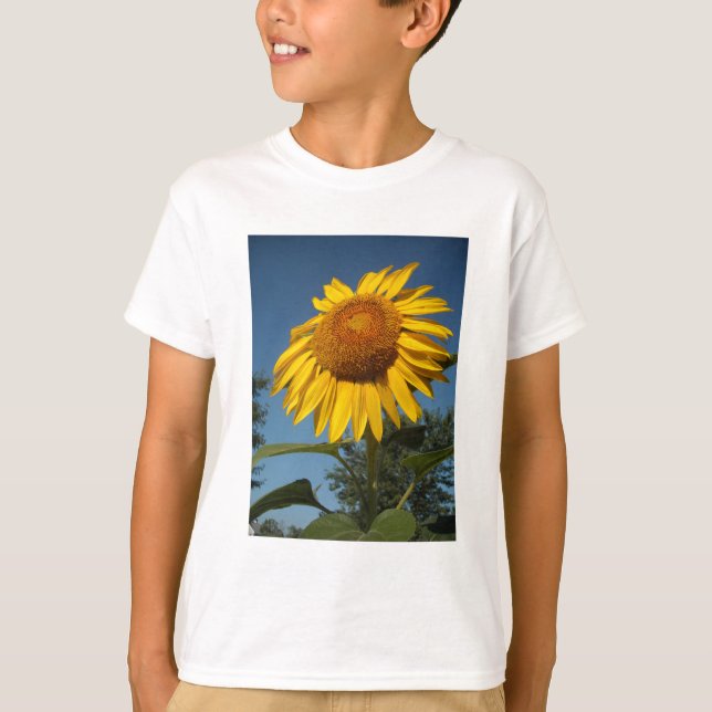 Camiseta Girasol matutino (Anverso)