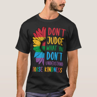 Camiseta Girasol No Juzgues Lo Que No Entiendes