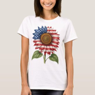 Camiseta Girasol Patriótico 