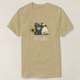 Camiseta Girasol Pug Lover